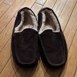 Brown Ugg loafers